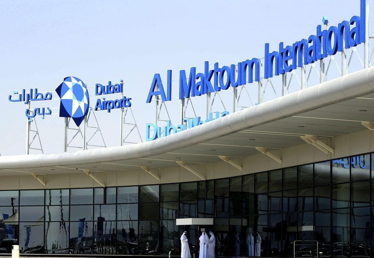 Al Maktoum Airport in Dubai, clad with ALUCOPANEL
