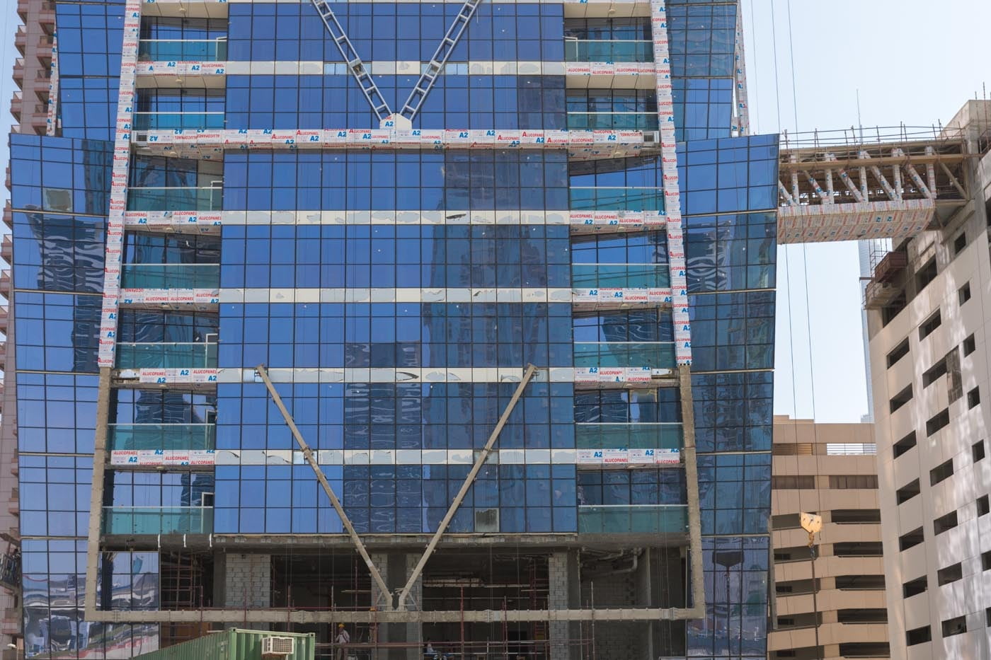 Al Batha Tower Business Bay clad with ALUCOPANEL, photo 16