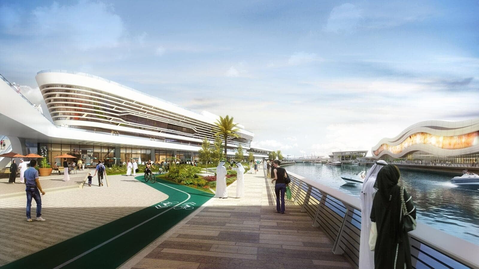Al Qana Abu Dhabi clad with ALUCOPANEL A2, photo 7