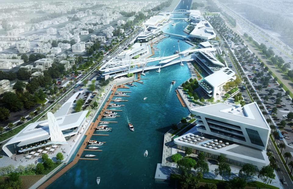 Al Qana Abu Dhabi clad with ALUCOPANEL A2, photo 6