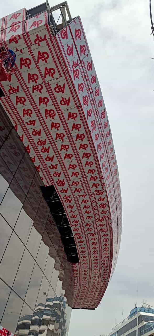 ALUCOPANEL A2 cladding at Abu Dhabi Cruise Ship Terminal 2
