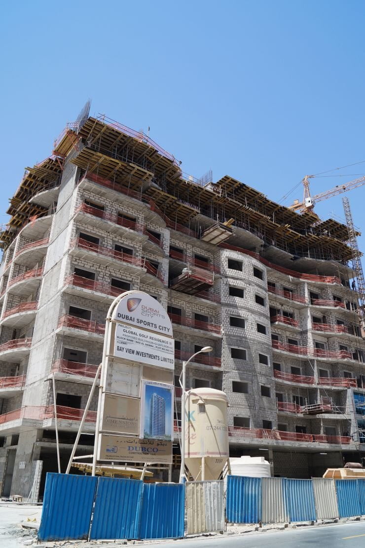 Global Golf Residence 2 facade with ALUCOPANEL cladding