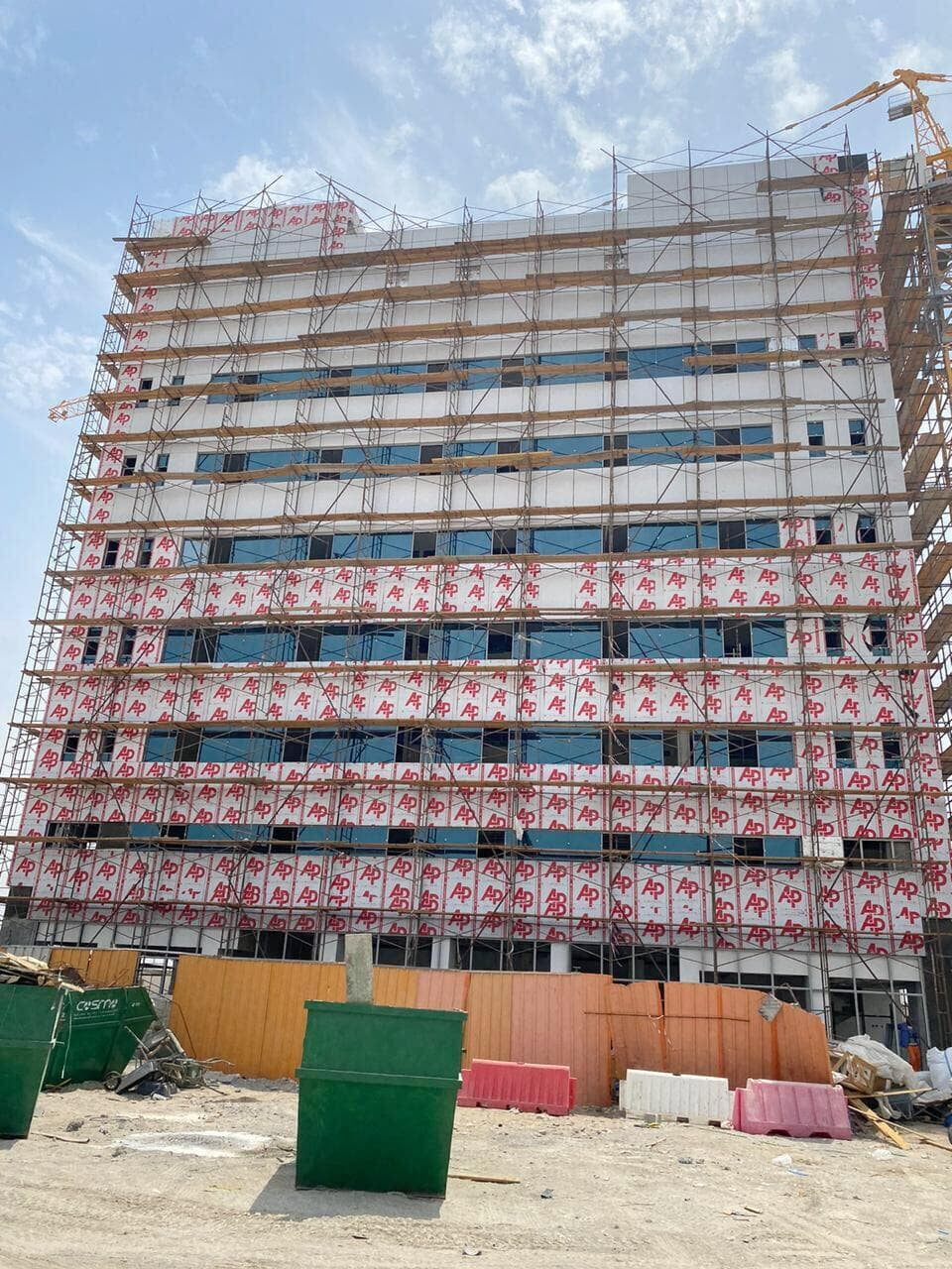 ALUCOPANEL cladding detail, Khalifa City, Abu Dhabi