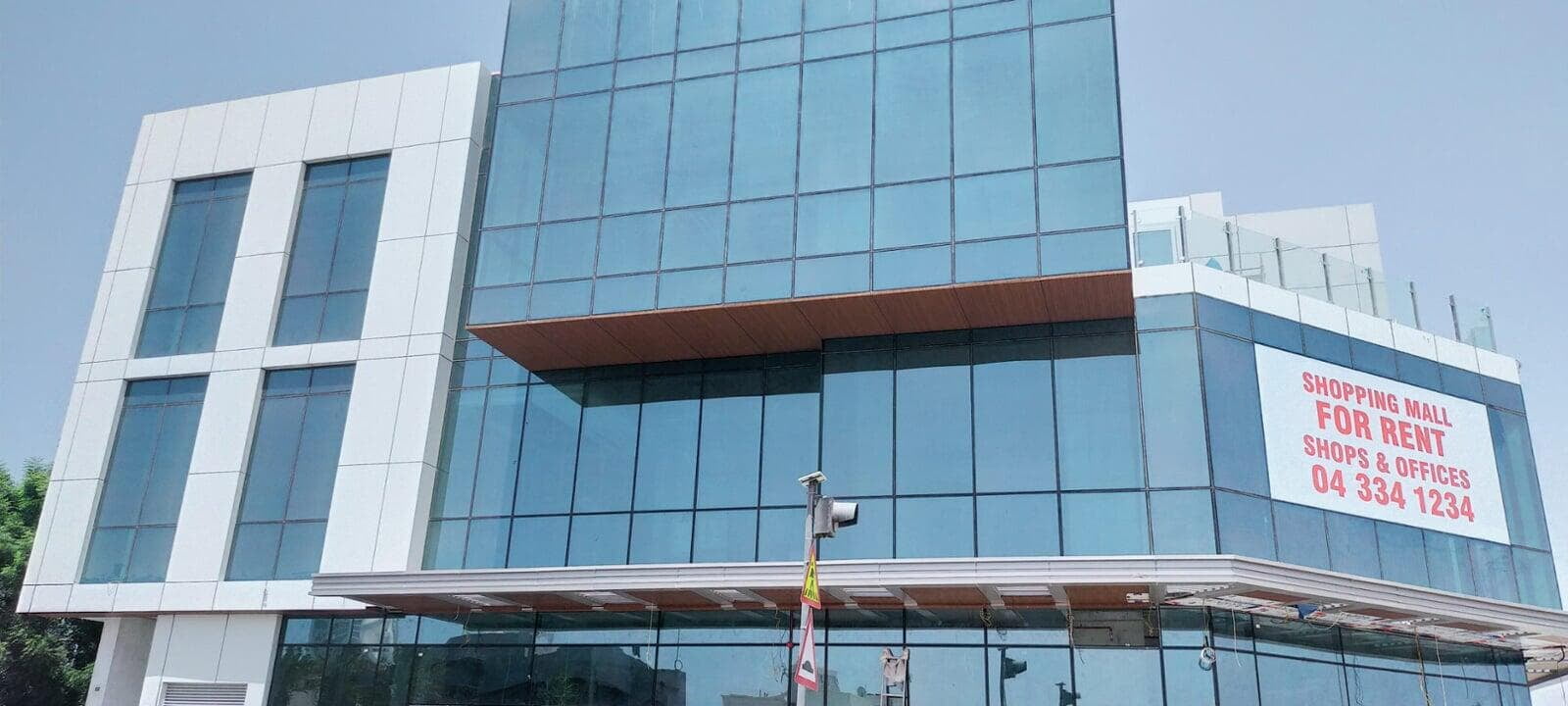 ALUCOPANEL A2 cladding detail, shopping mall, Dubai