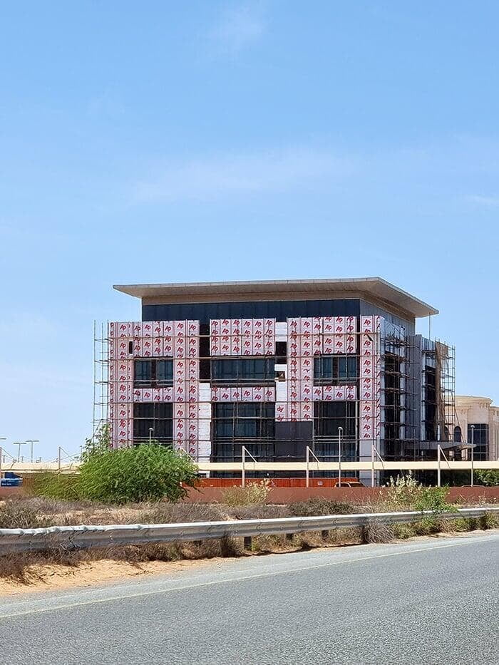 Sheikh Zayed Housing Committee Building Ras Al Khaimah clad with ALUCOPANEL FR, photo 4