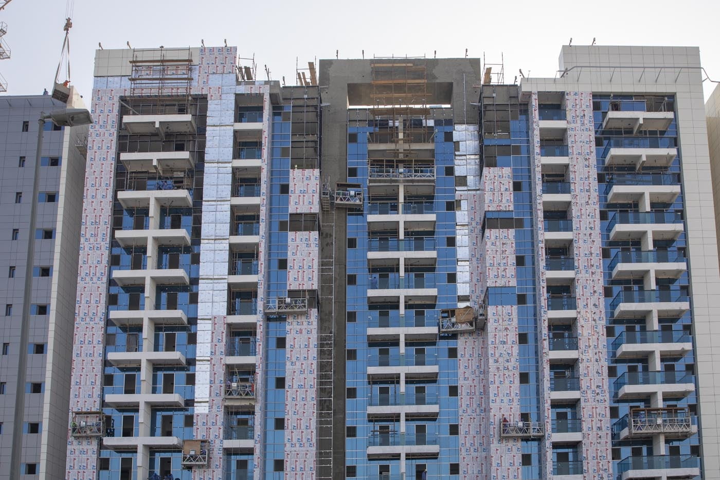 ALUCOPANEL cladding detail, Wadi Al Safa, Dubai