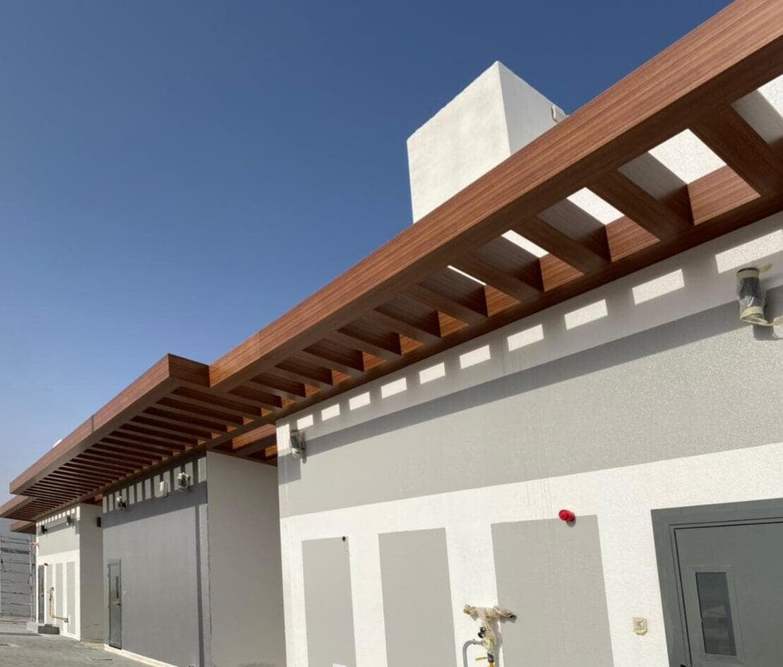Al Ain Cycle Track clad with ALUCOPANEL FR Walnut Wood, photo 7