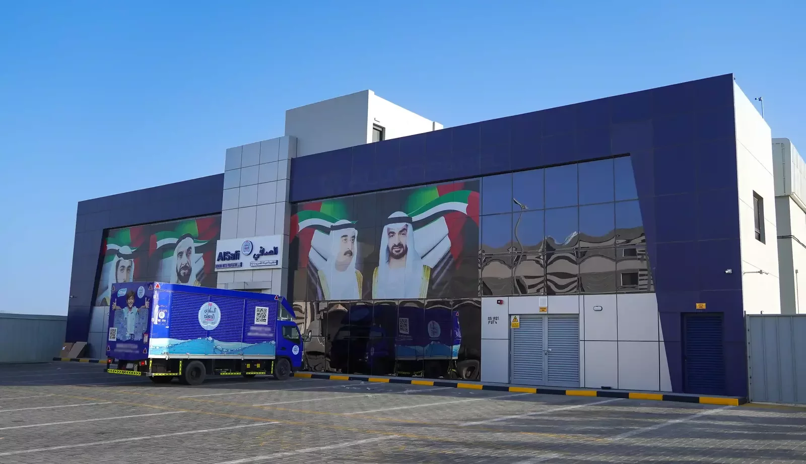 Offices and Warehouse in New Industrial Area, Umm Al Quwain, clad with ALUCOPANEL