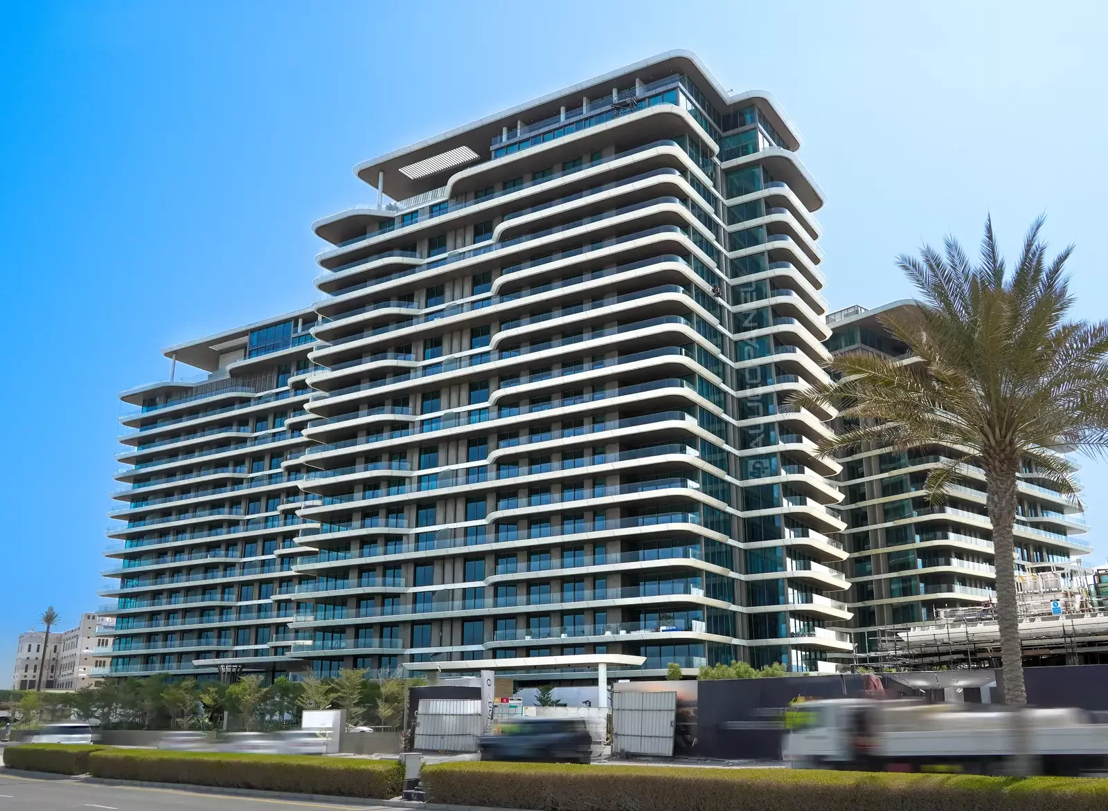Serenia Living in Palm Jumeirah, Dubai, clad with ALUCOPANEL
