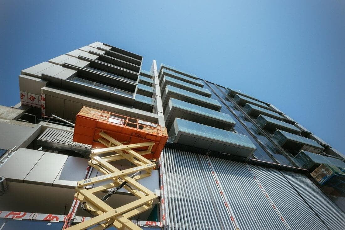 Bu Haleeba Building Oud Metha clad with ALUCOPANEL A2, photo 6