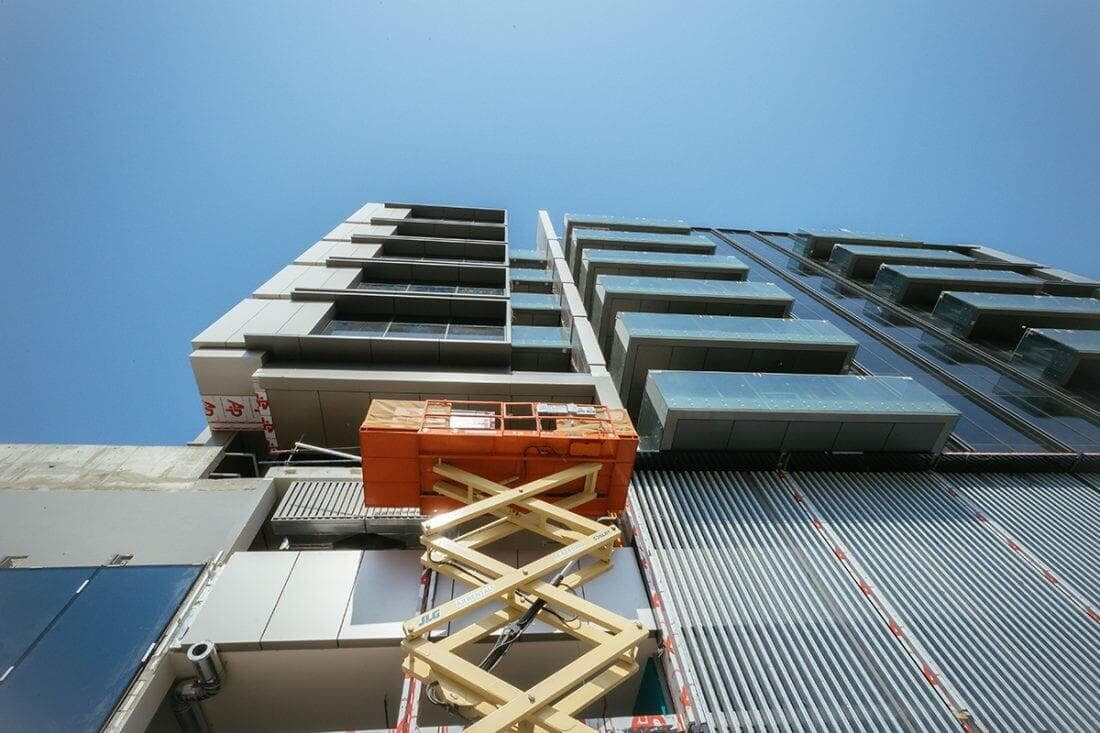 Bu Haleeba Building Oud Metha clad with ALUCOPANEL A2, photo 3
