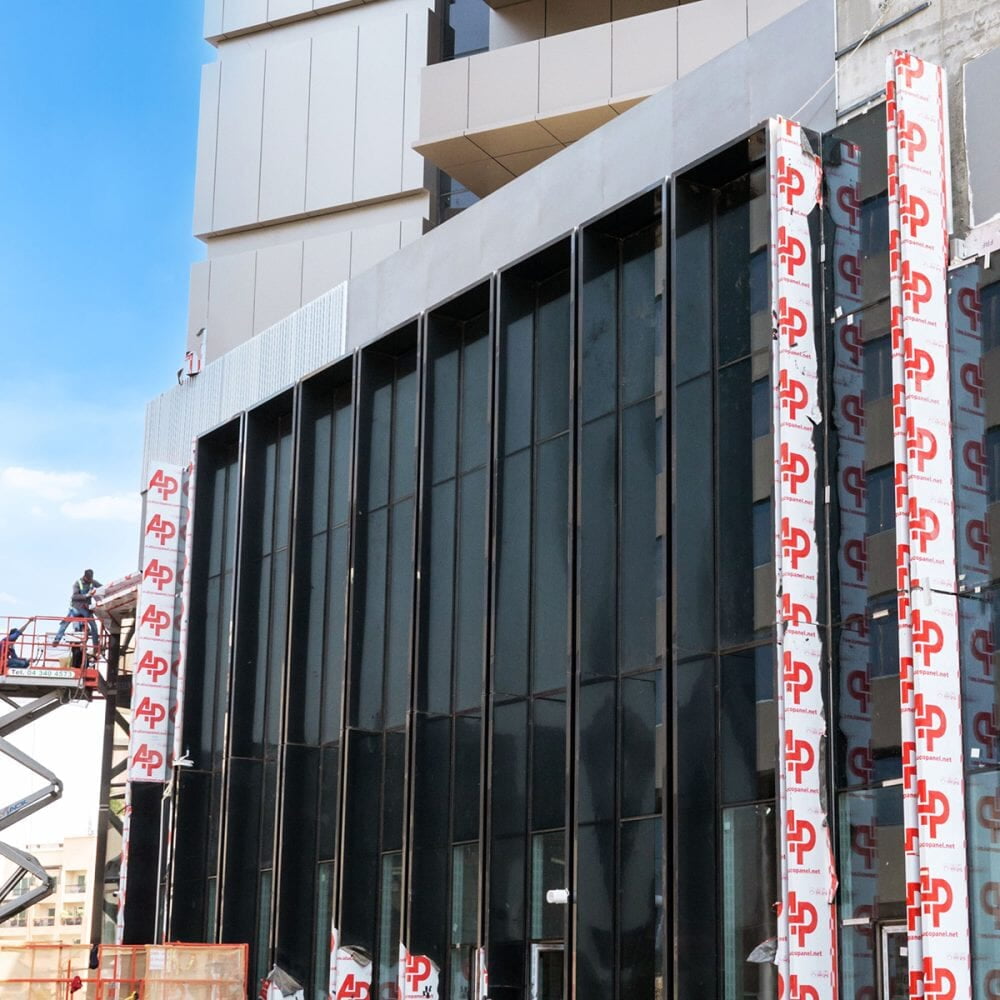 Bu Haleeba Building Oud Metha clad with ALUCOPANEL A2, photo 11