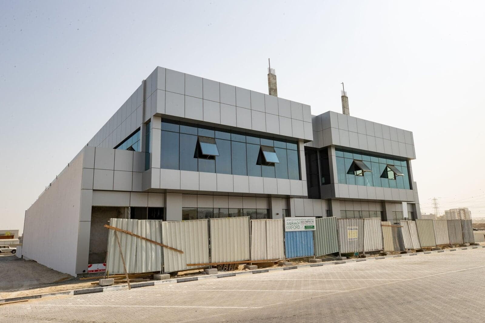 Commercial Building G+1 Nadd Al Hamar clad with ALUCOPANEL A2, photo 6
