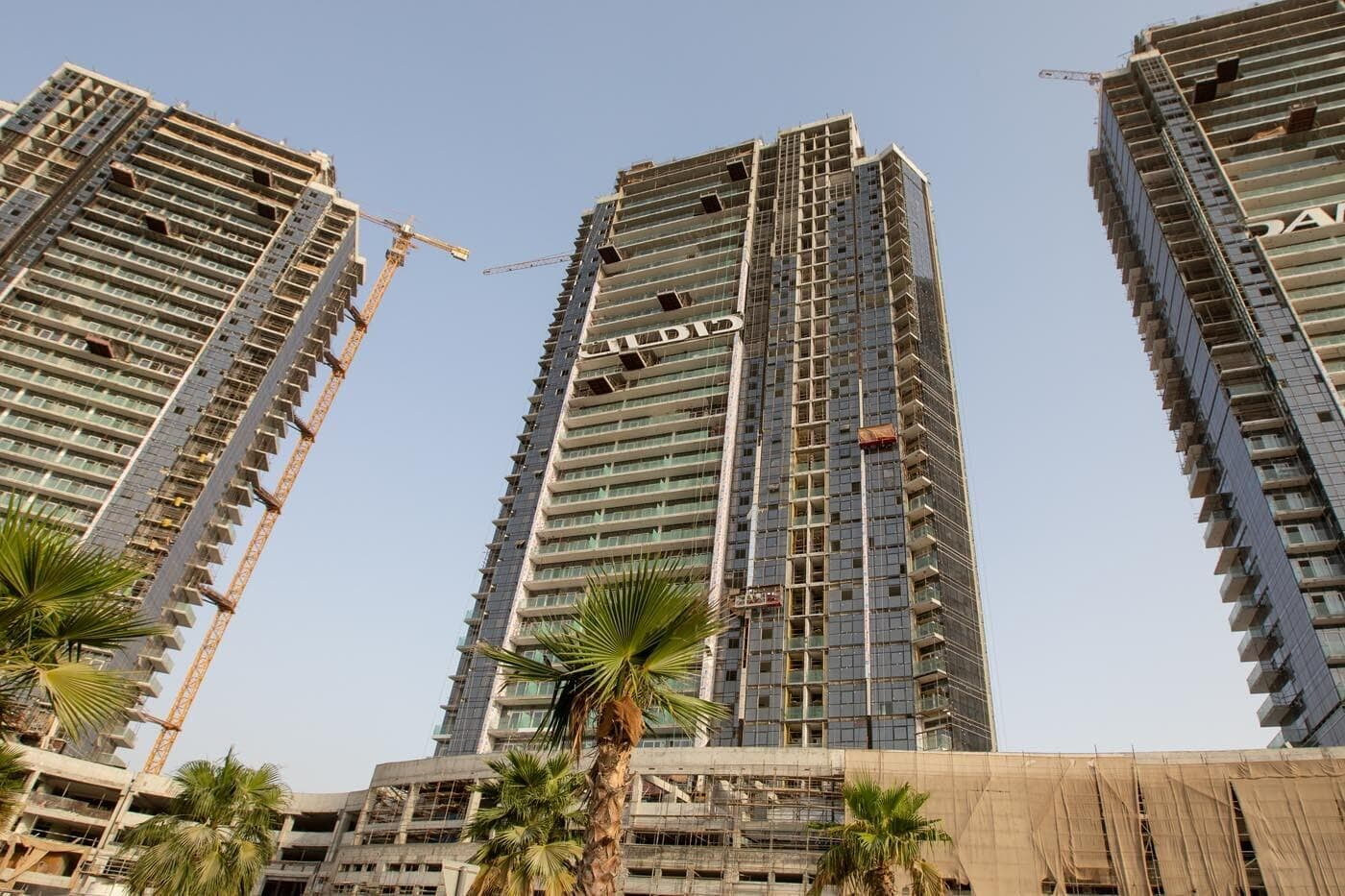 Damac Carson exterior clad with ALUCOPANEL