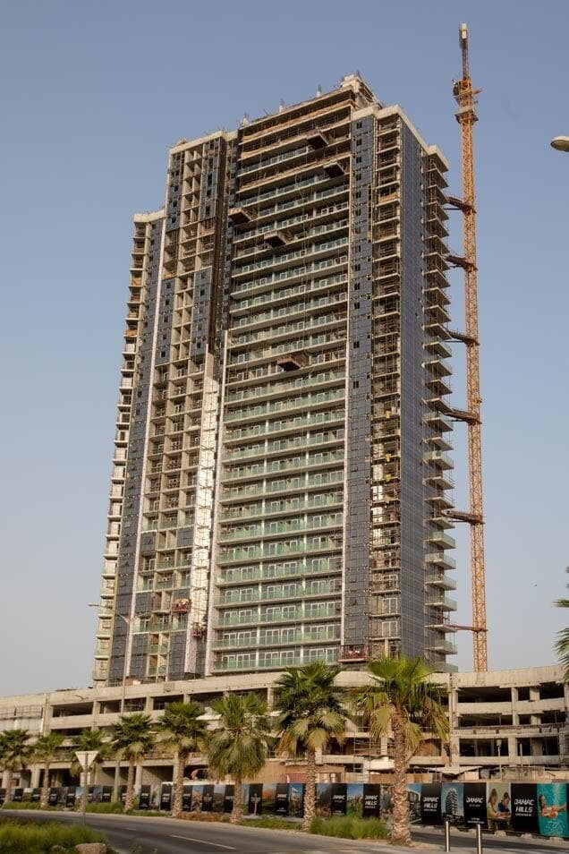 ALUCOPANEL aluminium composite panel on Damac Carson, Damac Hills
