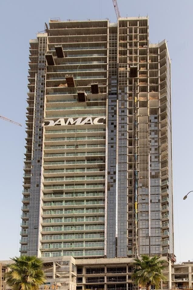 ALUCOPANEL cladding detail, Damac Carson, Dubai