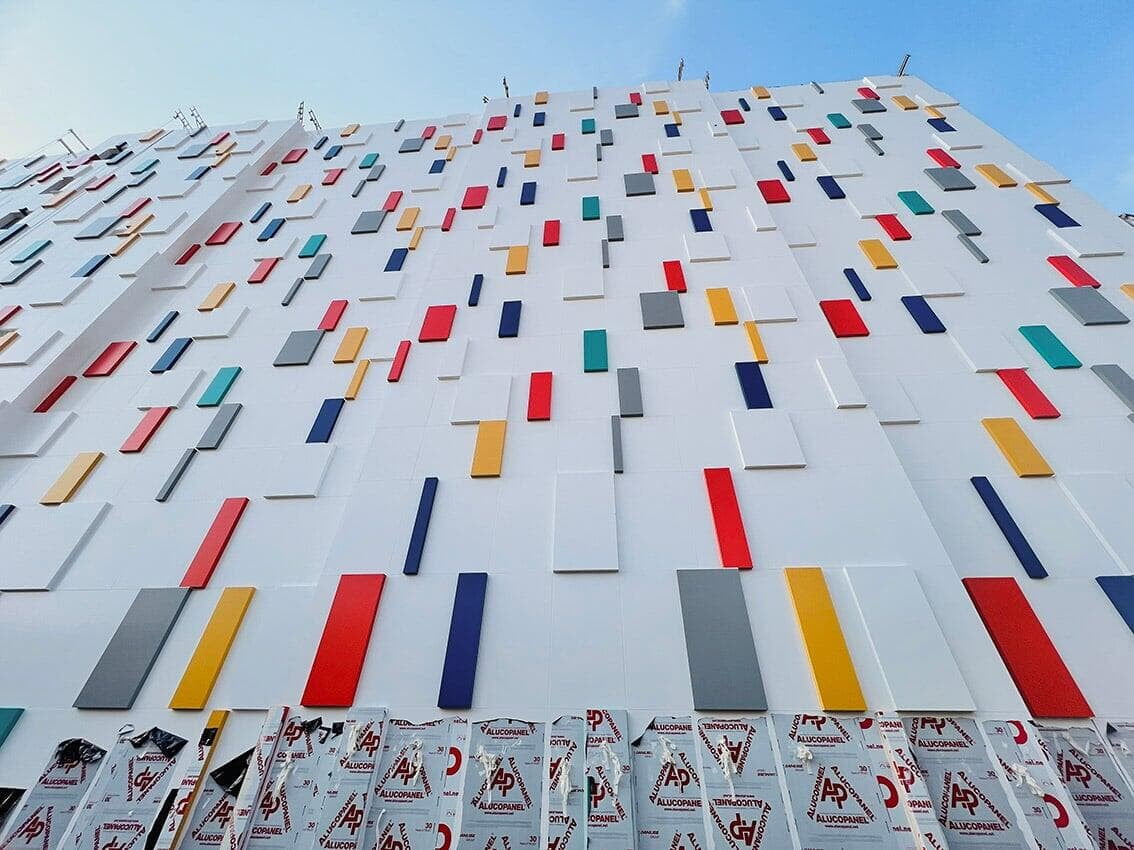 Day To Day Shopping Complex Ajman clad with ALUCOPANEL A2, photo 2
