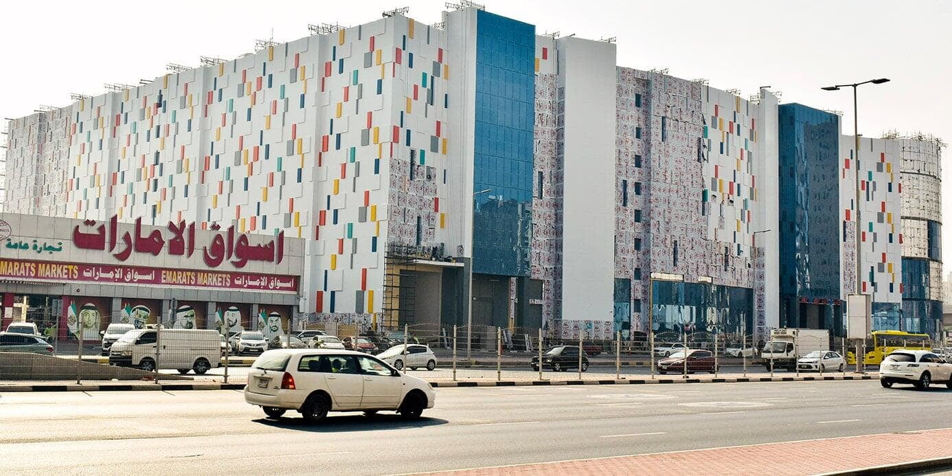 Day To Day Shopping Complex Ajman clad with ALUCOPANEL A2, photo 6