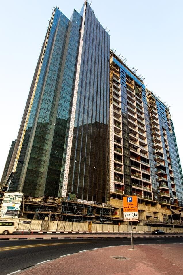 DoubleTree by Hilton Dubai with ALUCOPANEL exterior cladding