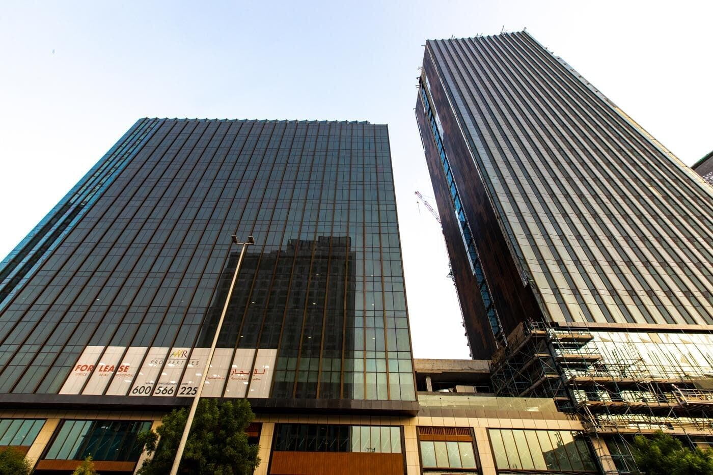 ALUCOPANEL aluminium composite panel on DoubleTree by Hilton Dubai