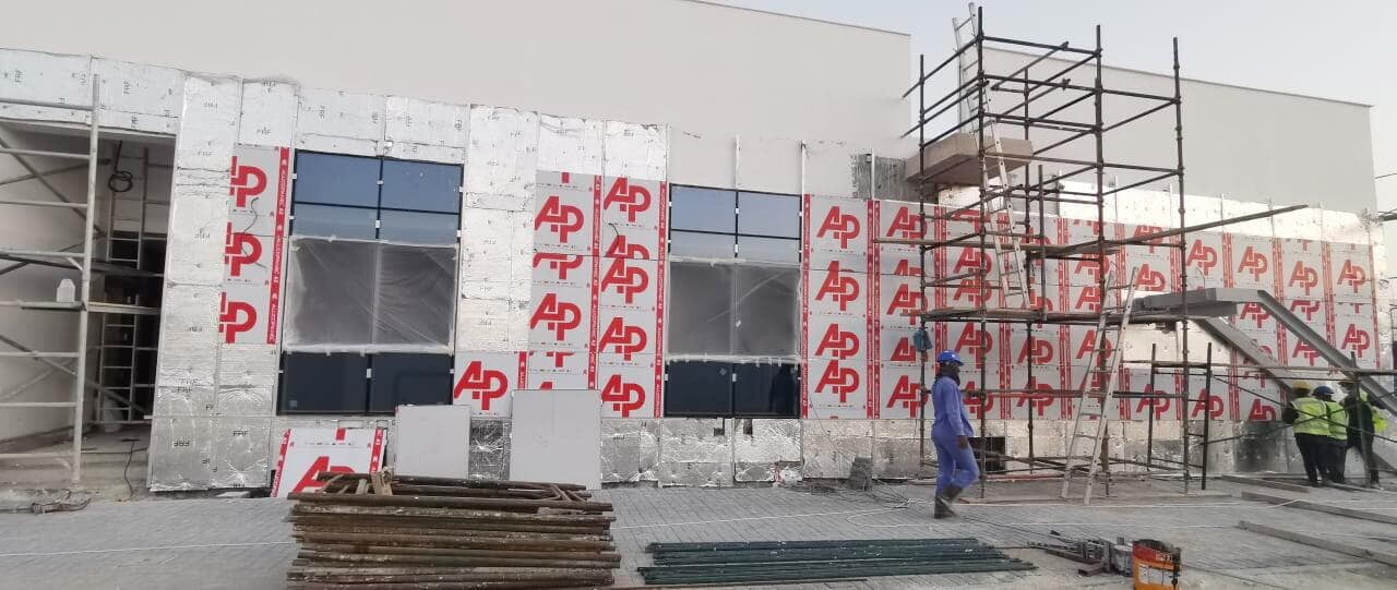 Office building Habshan clad with ALUCOPANEL A2, photo 4