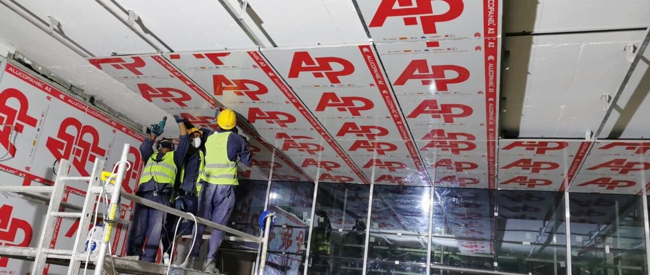 Office building Habshan clad with ALUCOPANEL A2, photo 11