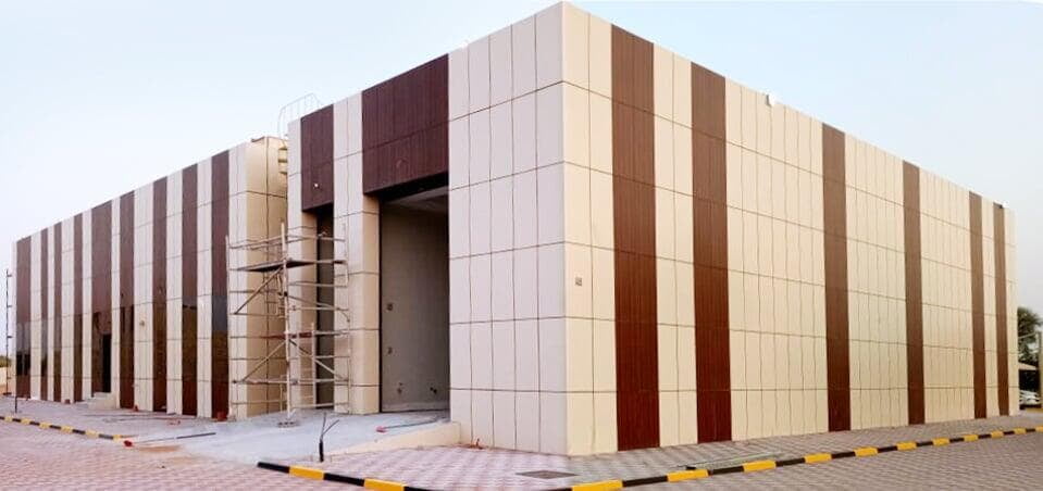 Hamrania Center Ras Al Khaimah clad with ALUCOPANEL A2 and FR, photo 2