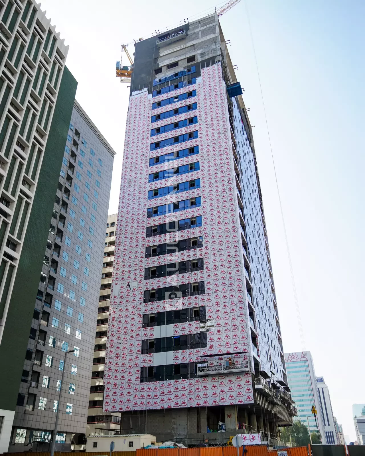 JSD Tower Abu Dhabi clad with ALUCOPANEL A2, photo 3