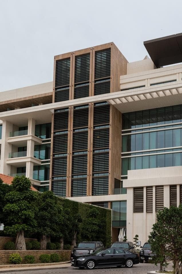 ALUCOPANEL cladding detail, Mandarin Oriental Jumeira