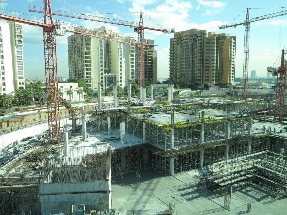 Nakheel Mall Palm Jumeirah clad with ALUCOPANEL A2