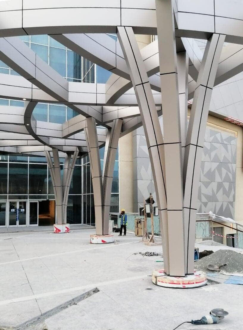 Reem Mall Abu Dhabi clad with ALUCOPANEL A2, photo 10