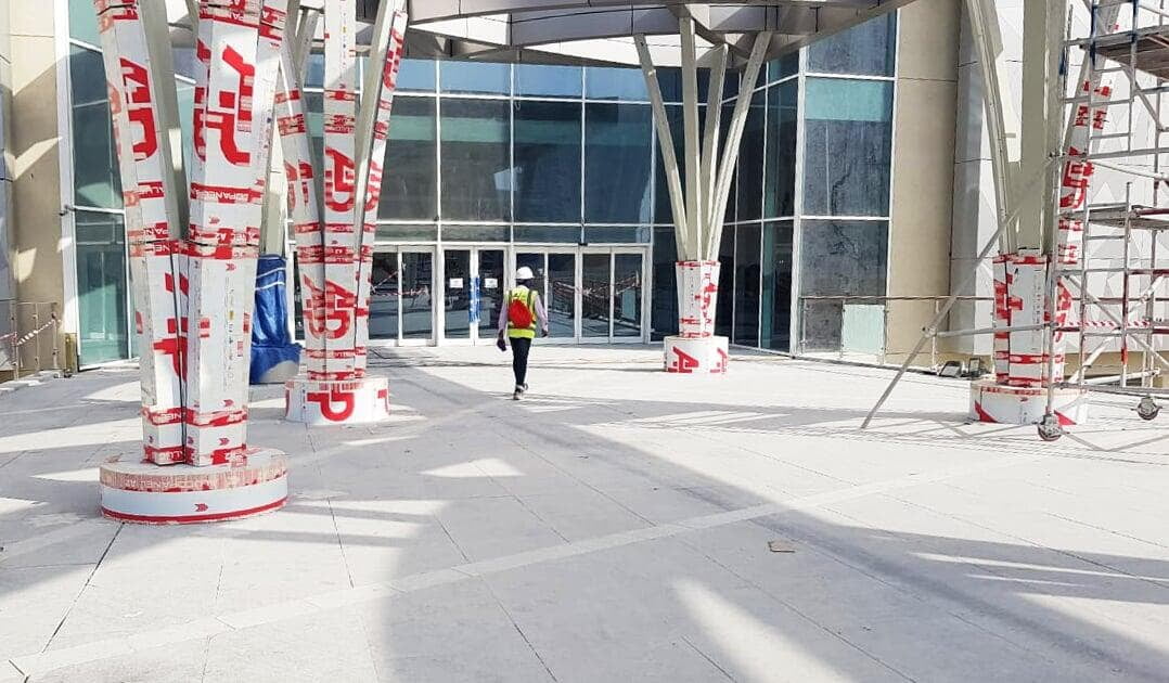 Reem Mall Abu Dhabi clad with ALUCOPANEL A2, photo 8