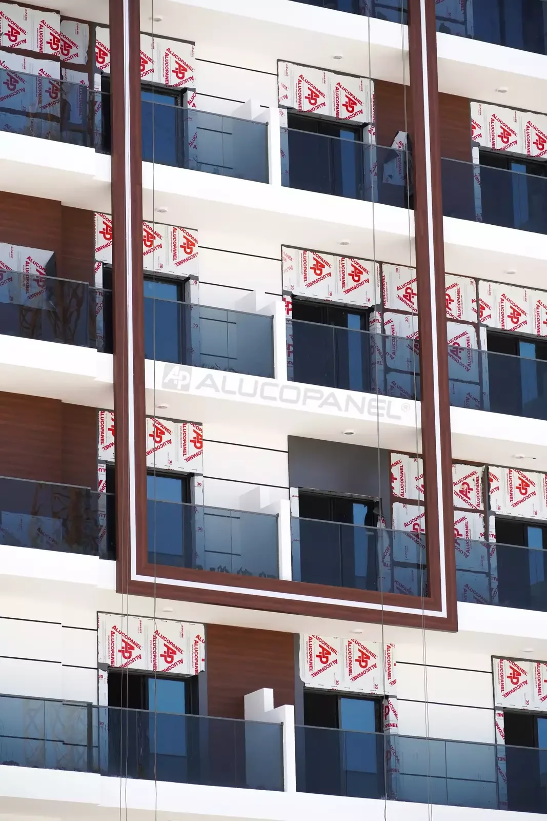 Residential and commercial building International City clad with ALUCOPANEL A2, photo 2