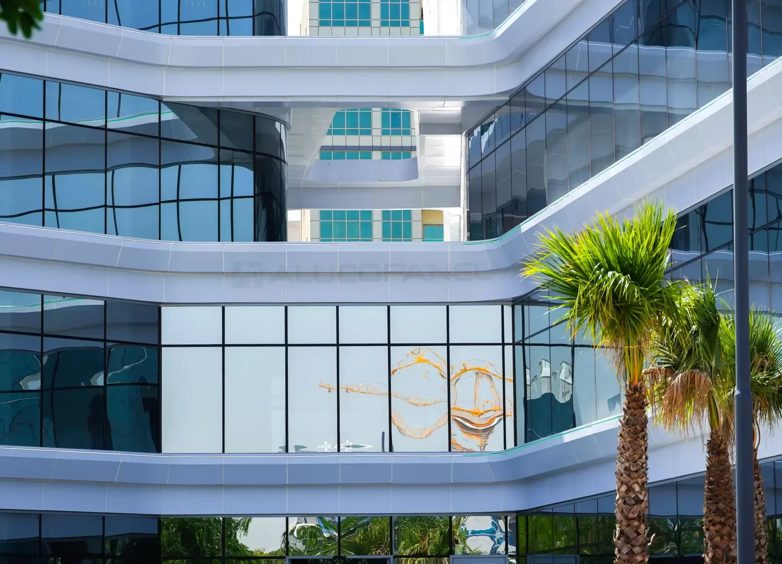 Techno Hub Dubai Silicon Oasis clad with ALUCOPANEL A2 Egg White, photo 6
